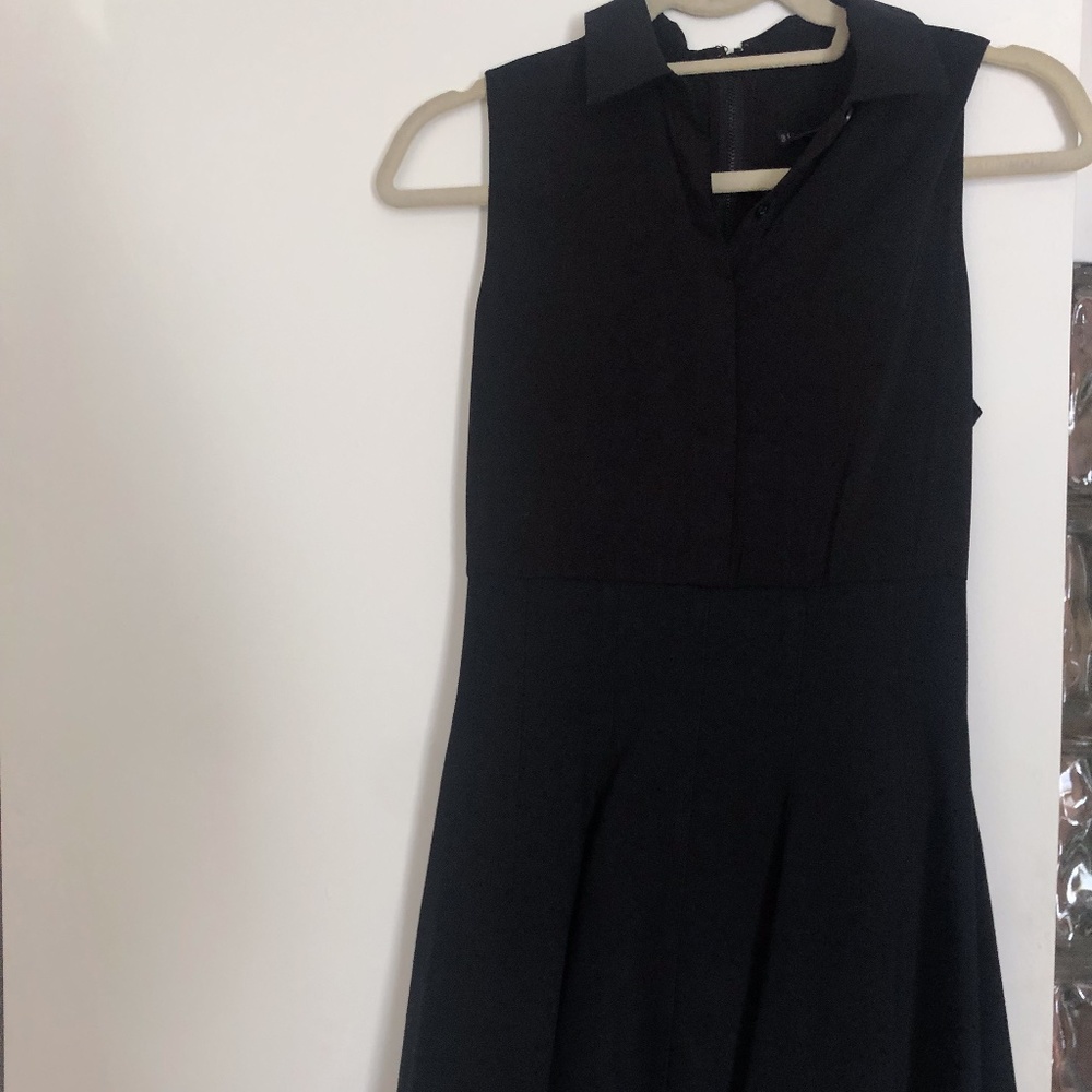 Alice + Olivia black skater dress